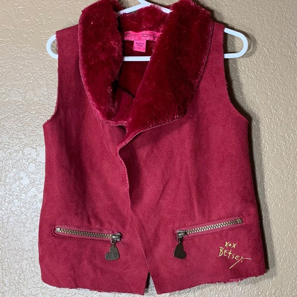 Betsey Johnson girls vest